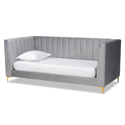 Gold Finished Twin Size Daybed
