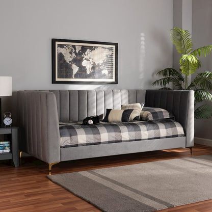 Gold Finished Twin Size Daybed