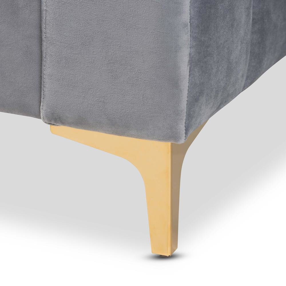 Gold Finished Full Size Daybed