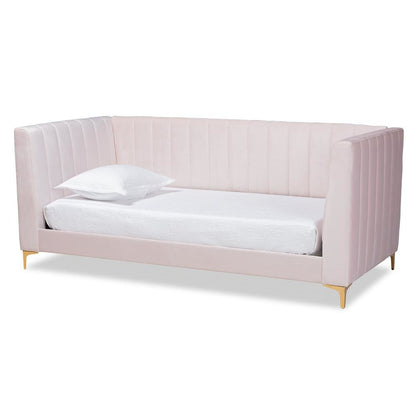 Gold Finished Twin Size Daybed