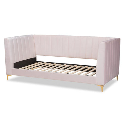 Gold Finished Twin Size Daybed