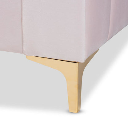 Gold Finished Twin Size Daybed