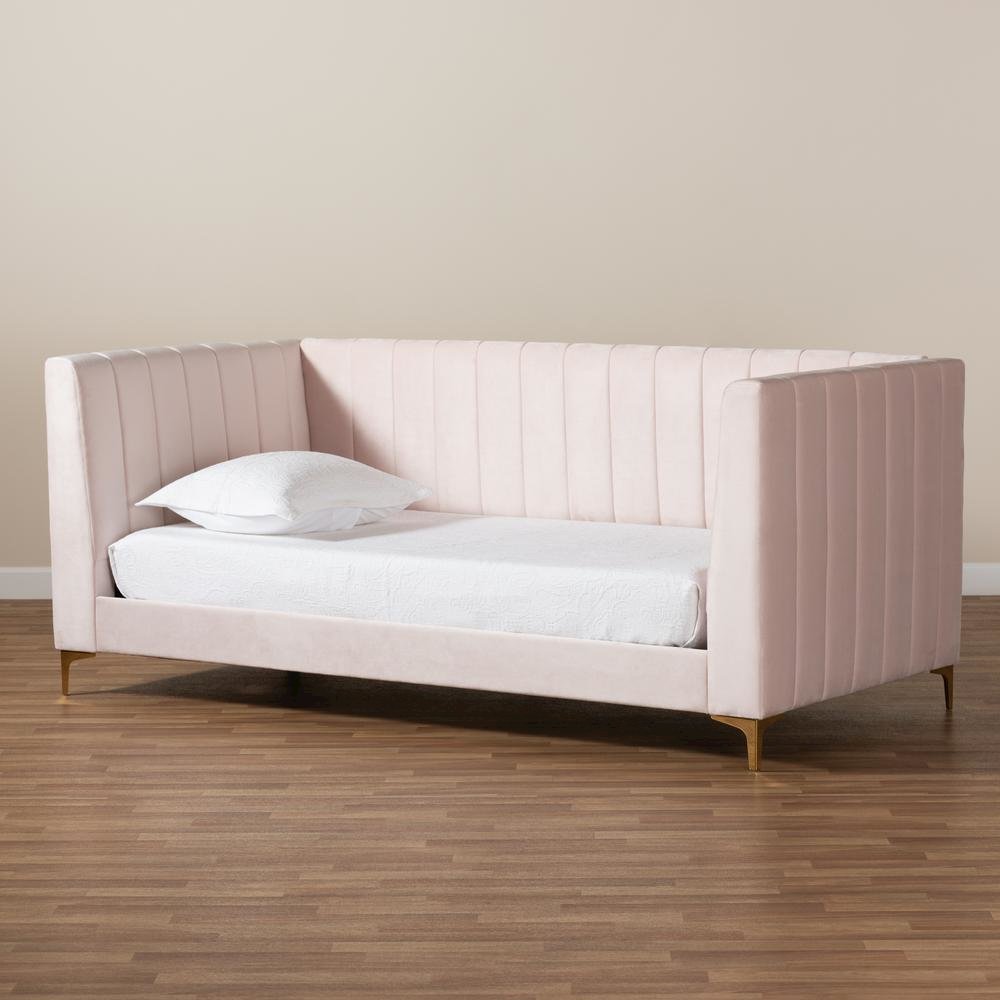Gold Finished Twin Size Daybed