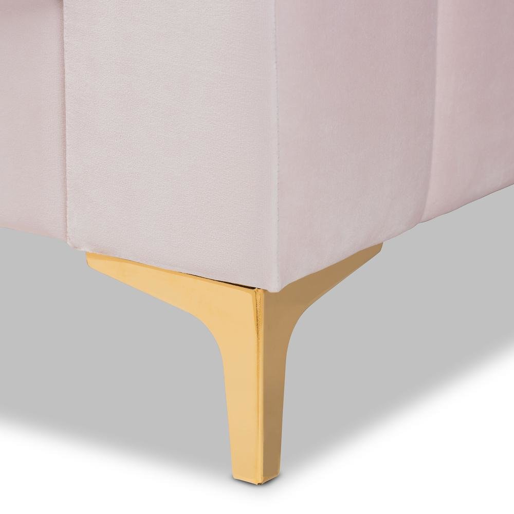 Gold Finished Full Size Daybed