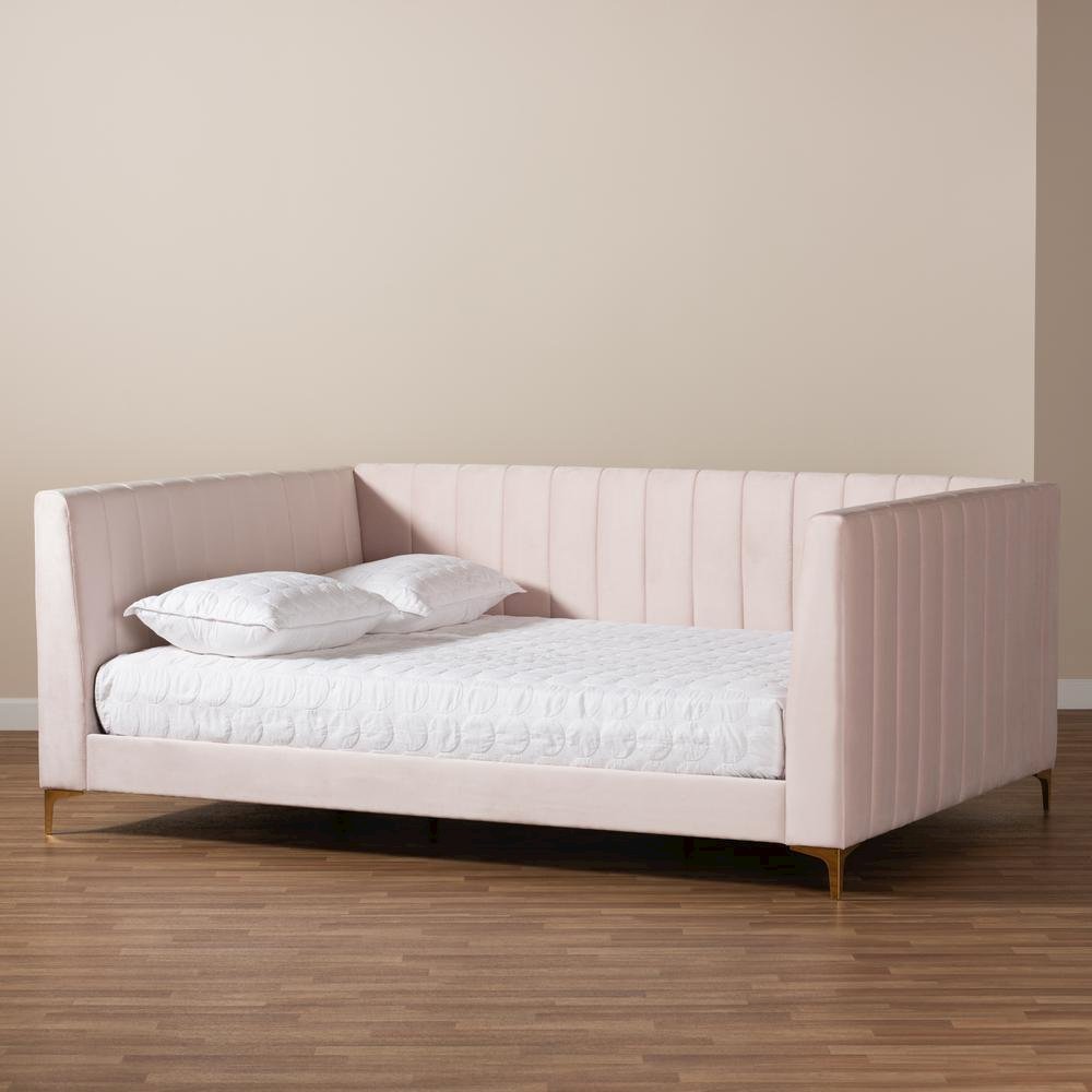 Gold Finished Full Size Daybed