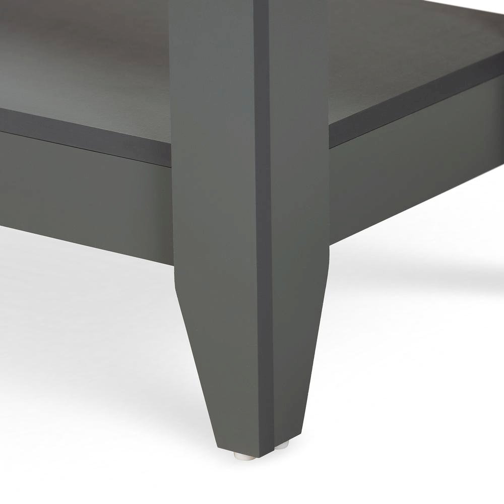 Baxton Studio Elada Modern and Contemporary Grey Finished Wood Coffee Table