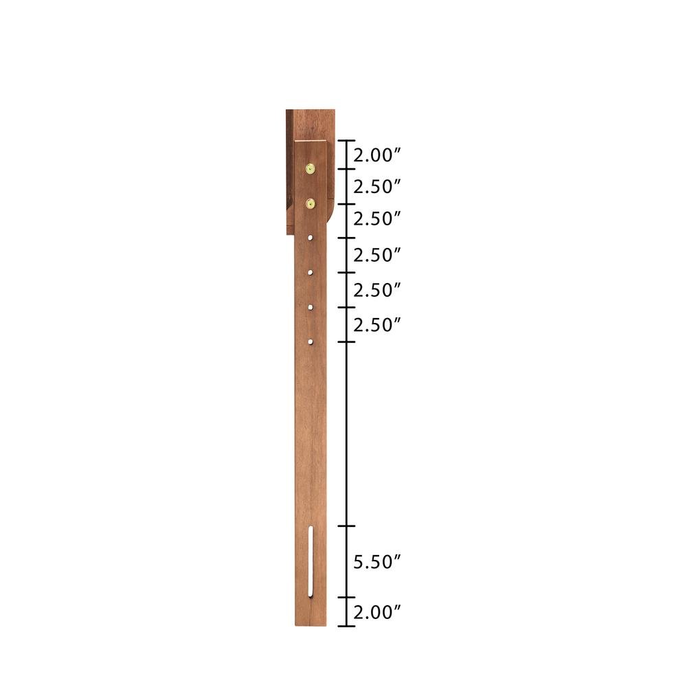 Valin Modern and Contemporary Ash Walnut Finished Wood Twin Size Headboard