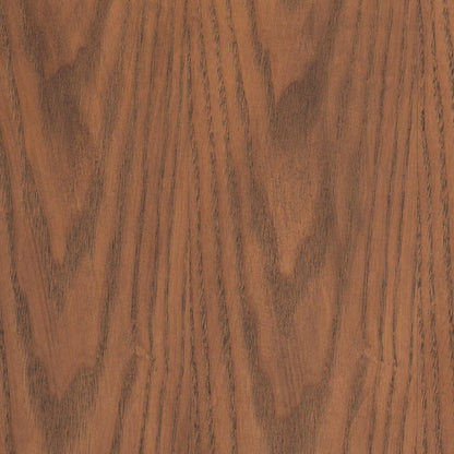 Landis Mid-Century Modern Ash Walnut Finished Wood 2-Drawer Nightstand