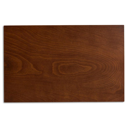 Nicolette Modern and Contemporary Walnut Brown Finished Wood 5-Piece Dining Set