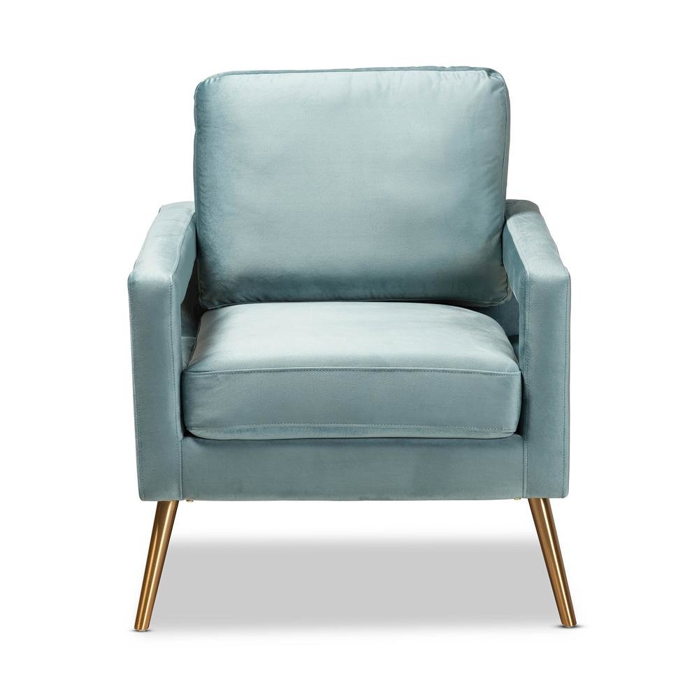 Gold Finished Armchair