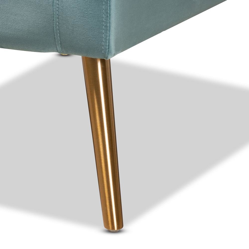 Gold Finished Armchair