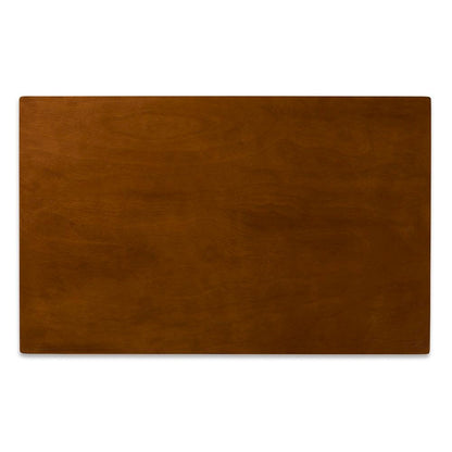 Katya Mid-Century Modern Walnut Brown Finished Wood 5-Piece Dining Set