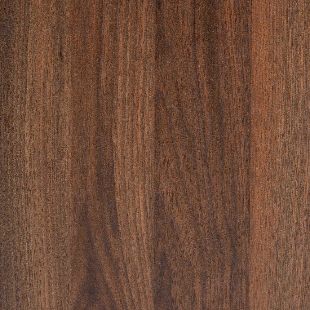 Hartman Mid-Century Modern Walnut Brown Finished Wood 2-Drawer Nightstand