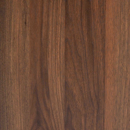 Hartman Mid-Century Modern Walnut Brown Finished Wood 2-Drawer Nightstand