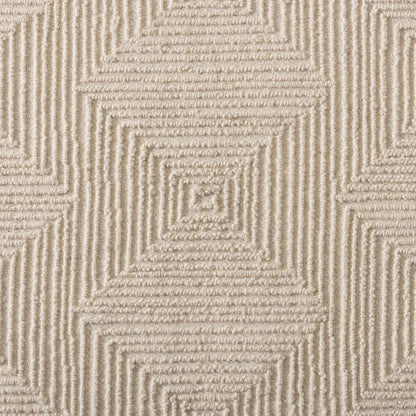 Baxton Studio Sovanna Modern and Contemporary Ivory Hand-Tufted Wool Area Rug