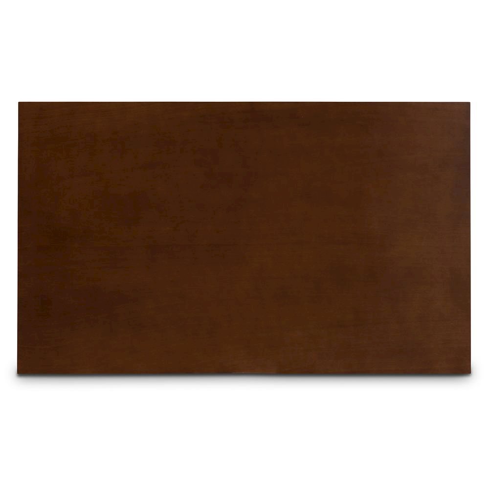 Grey Fabric Upholstered and Walnut Brown Finished Wood 7-Piece Dining Set