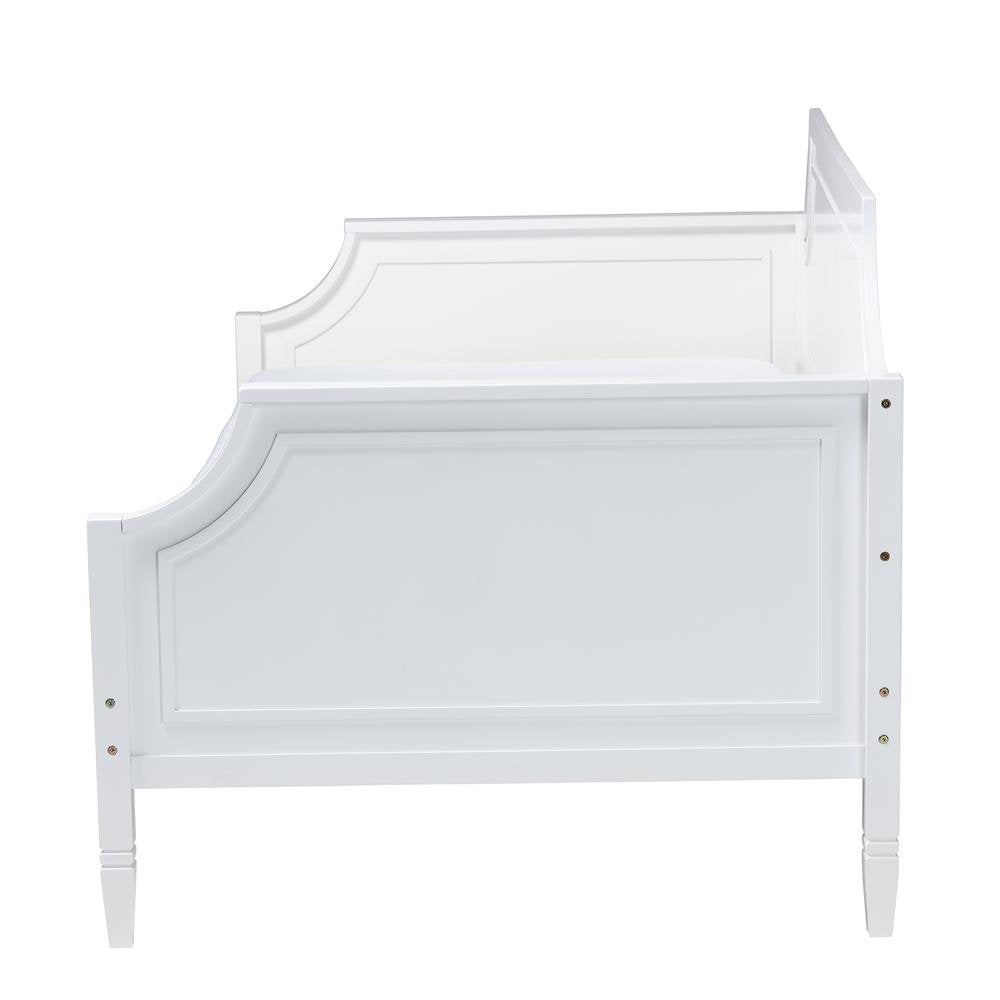 Mariana Classic and Traditional White Finished Wood Full Size Daybed