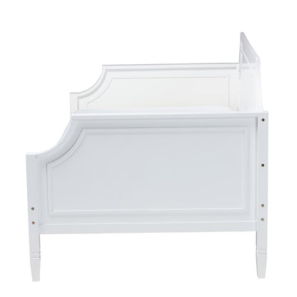 Mariana Classic and Traditional White Finished Wood Full Size Daybed