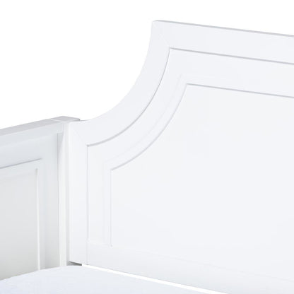 Mariana Classic and Traditional White Finished Wood Full Size Daybed