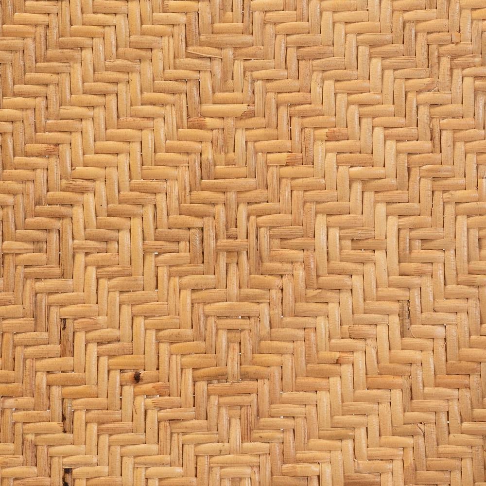 bali & pari Orchard Modern Bohemian Natural Brown Rattan Counter Stool