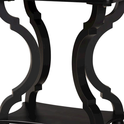 Baxton Studio Cianna Classic and Traditional Black Wood End Table