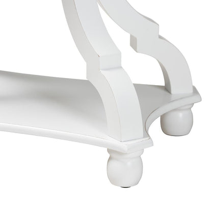 Baxton Studio Cianna Classic and Traditional White Wood End Table
