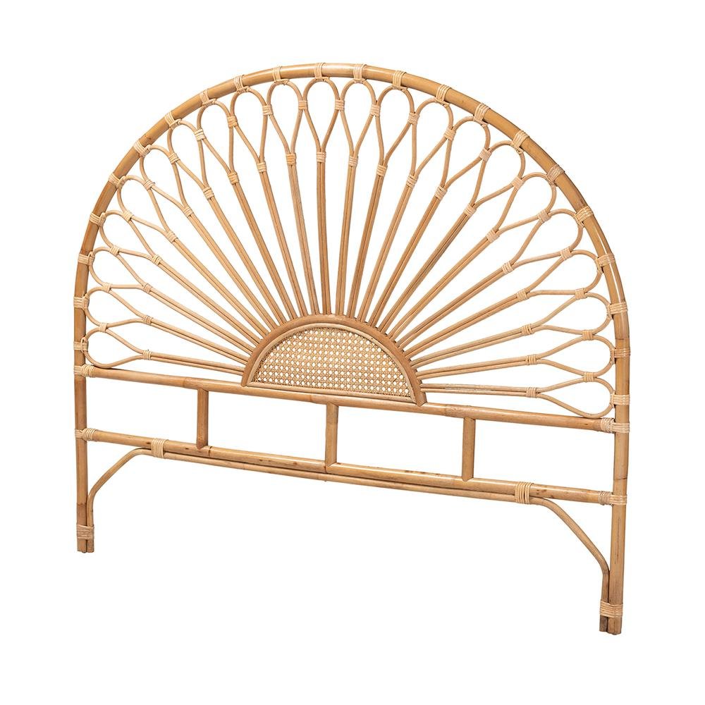 Bohemian Natural Rattan King Size Standalone Headboard