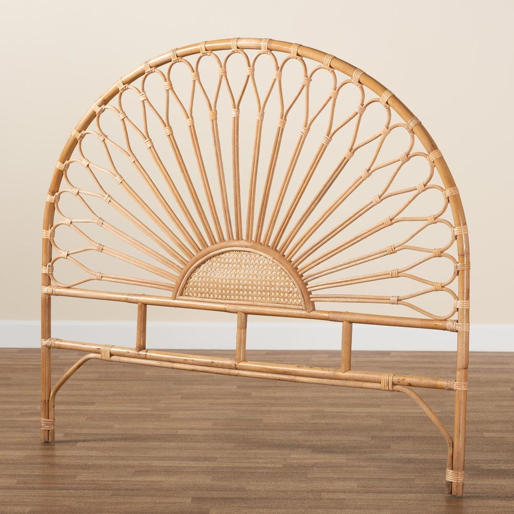 Bohemian Natural Rattan King Size Standalone Headboard