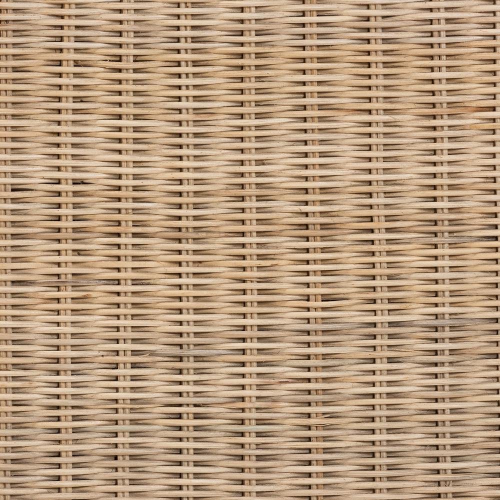 Bohemian Natural Rattan Queen Size Standalone Headboard