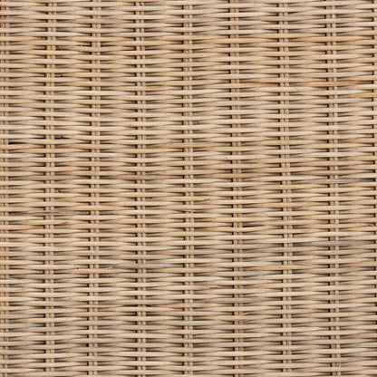 Bohemian Natural Rattan Queen Size Standalone Headboard