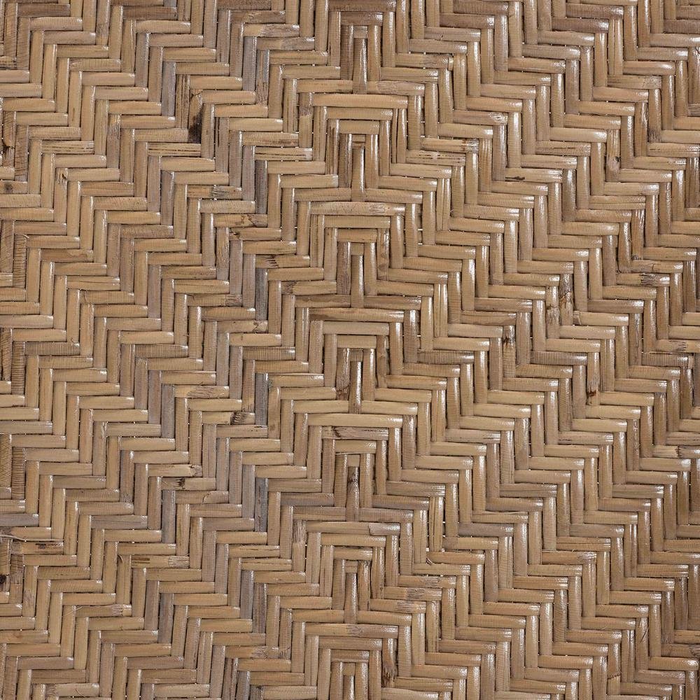 bali & pari Kyoto Modern Bohemian Natural Brown Rattan Dining Chair
