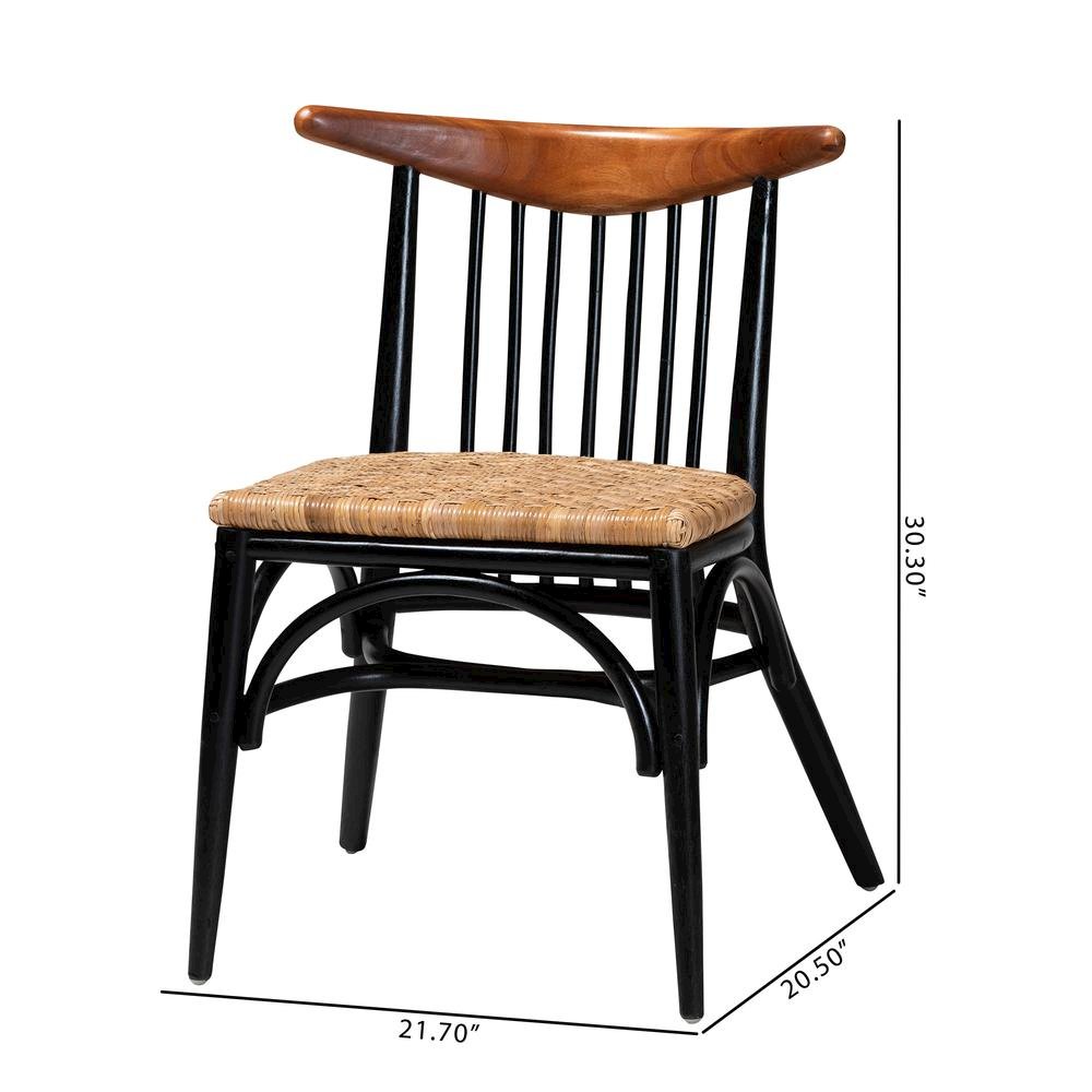 Natural Rattan Dining Chair