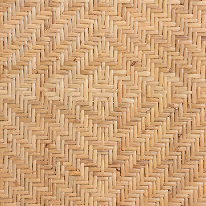 bali & pari Adrena Modern Bohemian Natural Brown Rattan Counter Stool