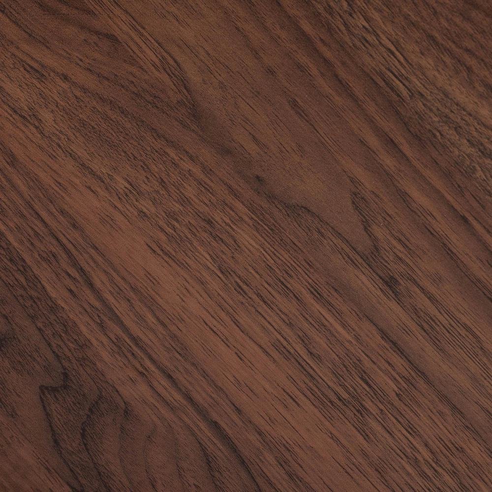 Transitional Walnut Brown Finished Wood 6-Drawer Dresser