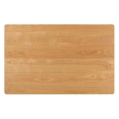 Baxton Studio Sherwin Mid-Century Modern Natural Oak Finished Wood Dining Table