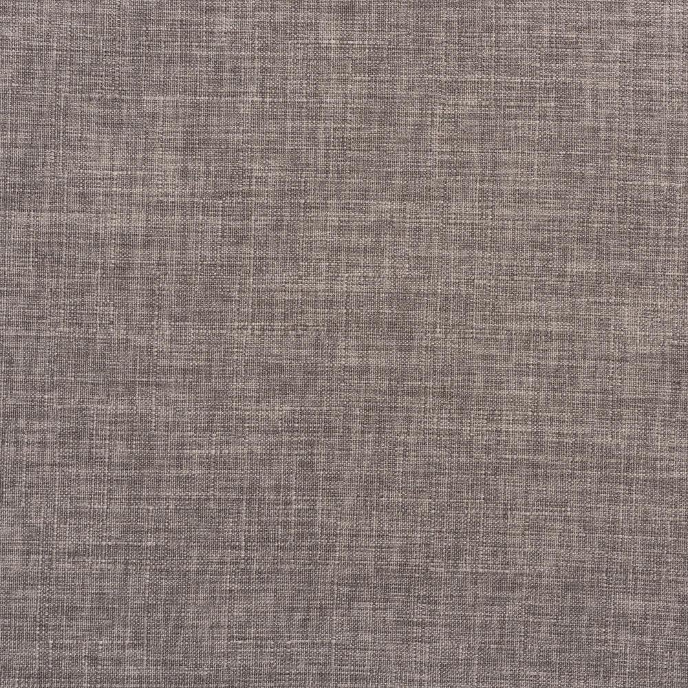 Grey Fabric and Walnut Brown Finished Wood 2-Piece Dining Chair Set