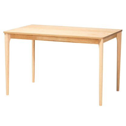 Grey Fabric and Natural Oak Finished Wood 5-Piece Dining Set