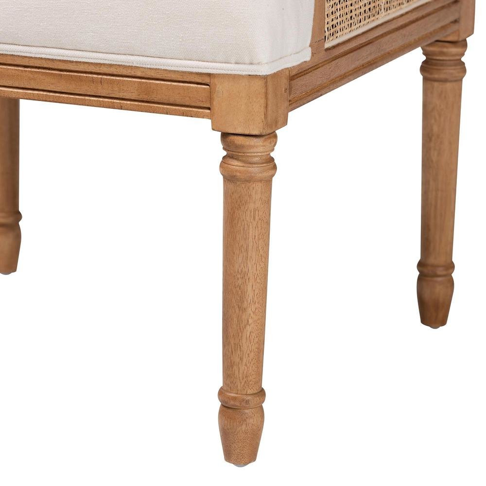 Honey Oak Finished Wood Accent Chair