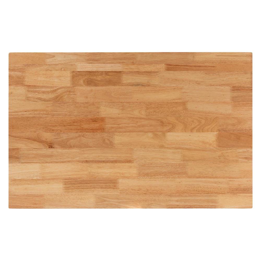 Baxton Studio Eveline Modern Natural Brown Finished Wood 43-Inch Dining Table