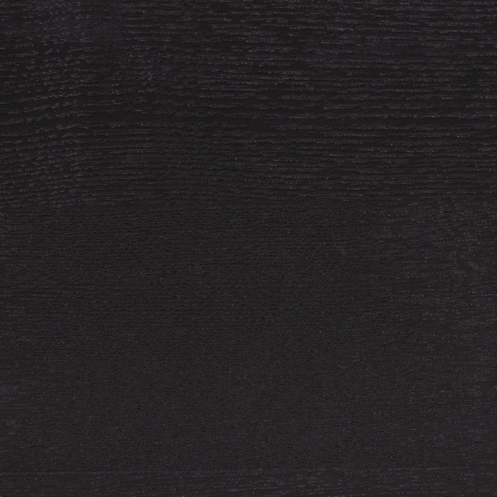 Beige Fabric and Black Wood Queen Size Bed with Built-In Side Tables