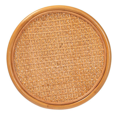 Eldon Bohemian Honey Rattan End Table