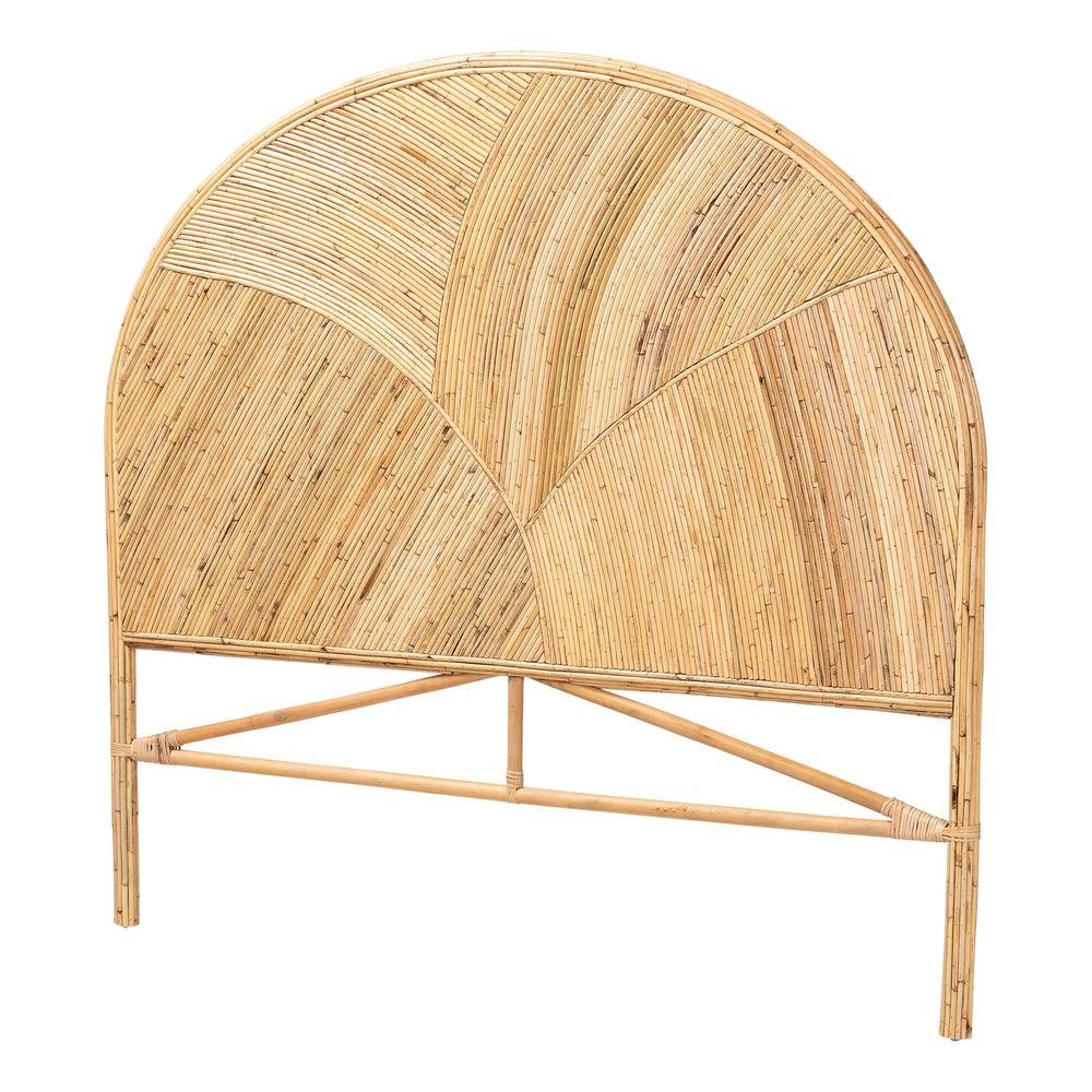 Seana Bohemian Honey Rattan King Size Standalone Headboard