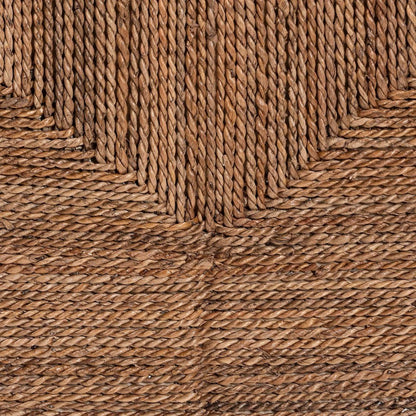Liza Bohemian Natural Seagrass End Table