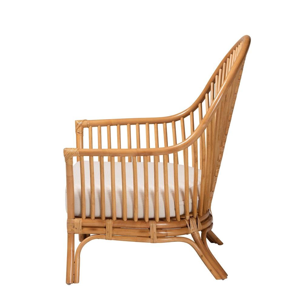 Lisabon Bohemian Light Honey Rattan Arm Chair