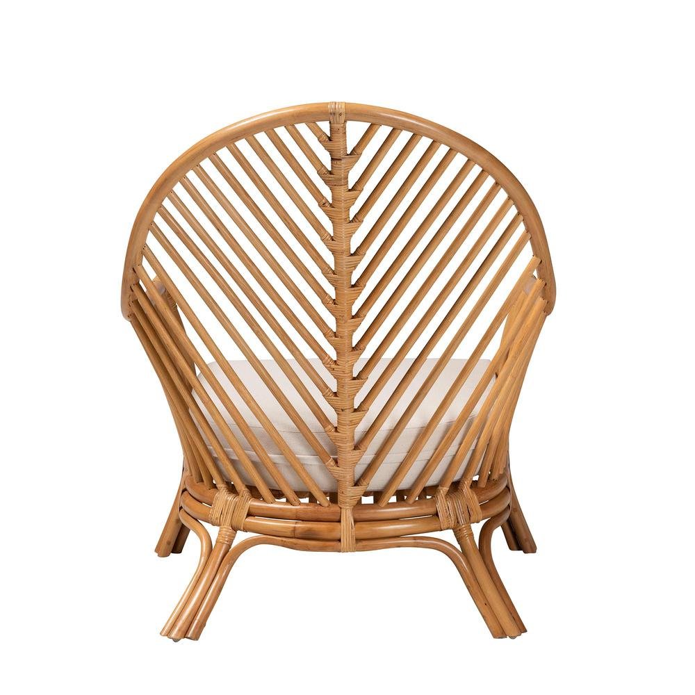 Lisabon Bohemian Light Honey Rattan Arm Chair