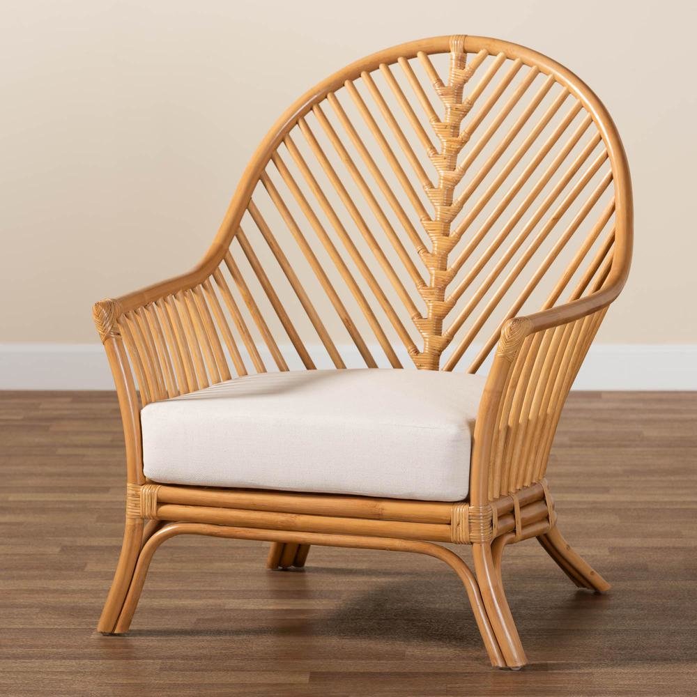 Lisabon Bohemian Light Honey Rattan Arm Chair