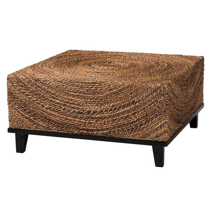 Verino Bohemian Natural Seagrass Coffee Table