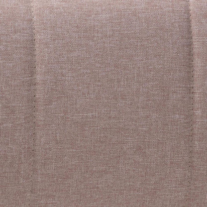 Lanoma Contemporary Clay Fabric Upholstered Convertible Sleeper Sofa