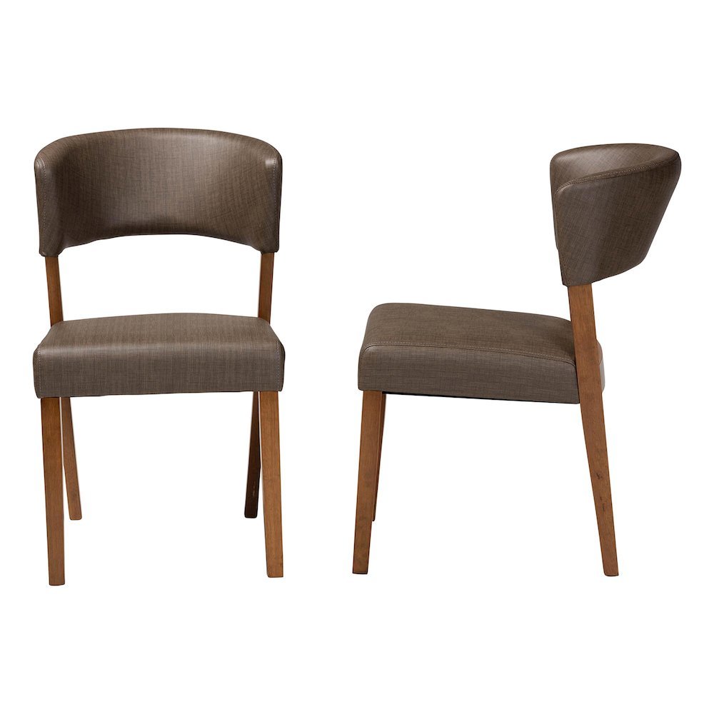 Leather Dining Chairs (Set of 2)