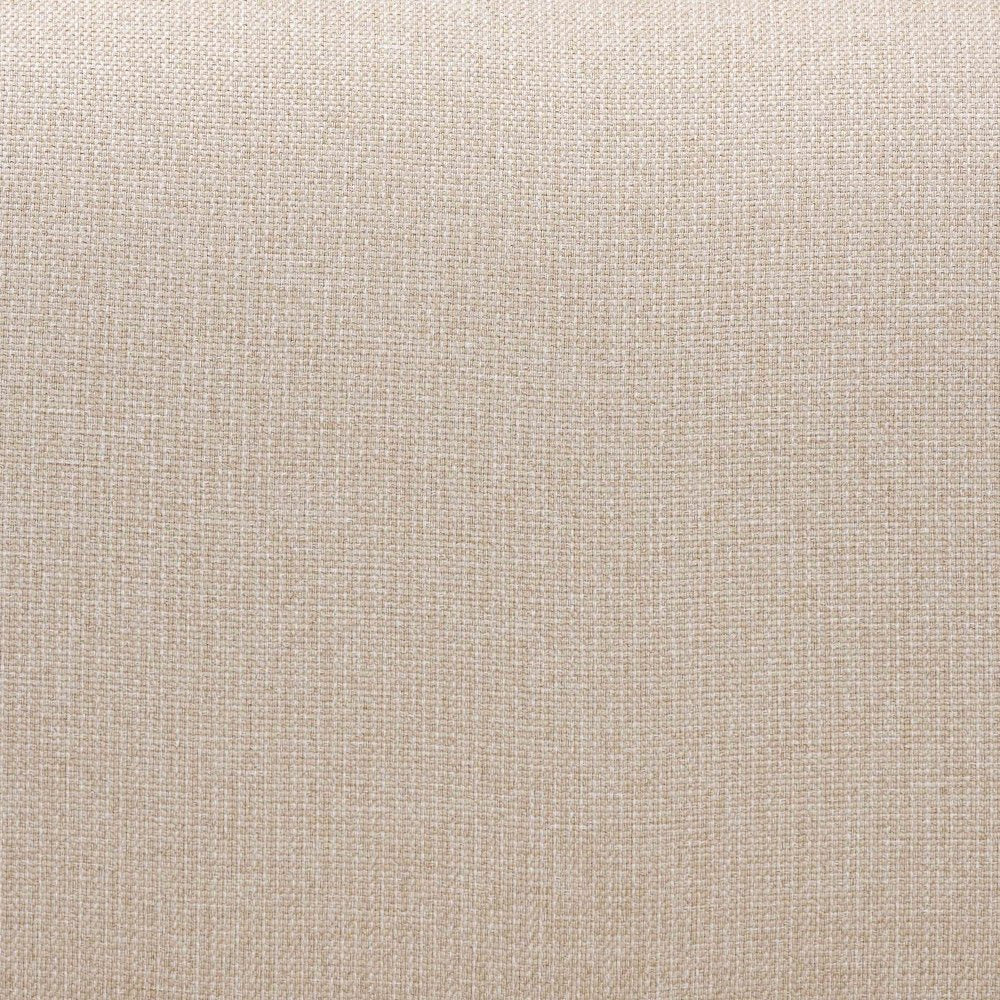 Light Beige Fabric Button-tufted Upholstered Bar Bench Banquette